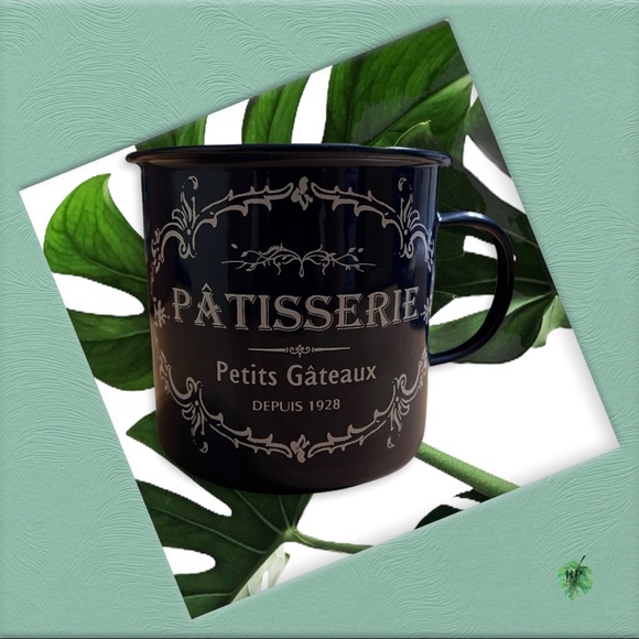 Enamel Coffee Cup - Picture 1 of 6